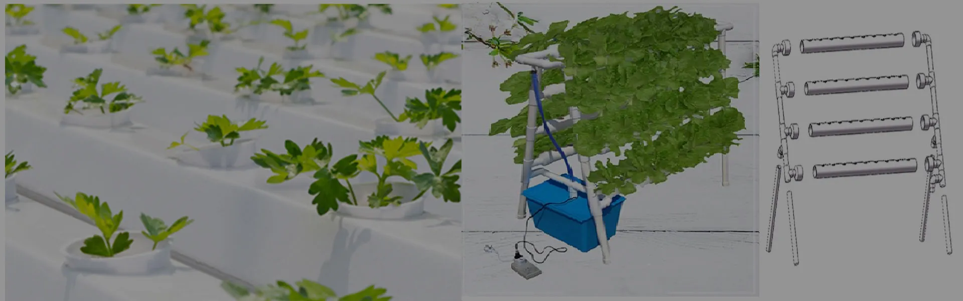 Small Hydroponic System Kit