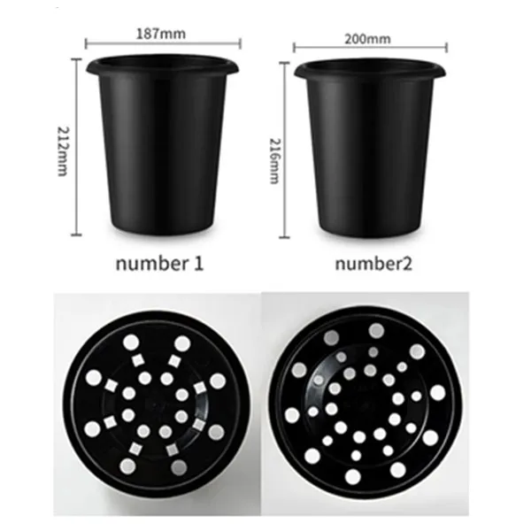 plastic veg planters