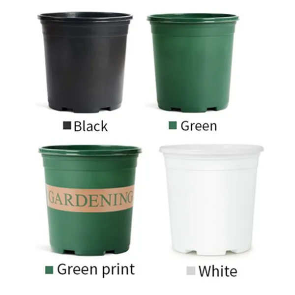 round garden containers